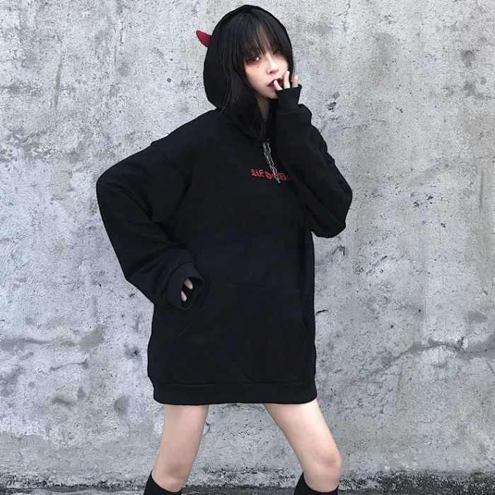 Kawaii размера плюс, женские модные брендовые топы, одноцветные повседневные свитшоты, толстовки, пуловеры, Толстовка на осень и зиму для женщин