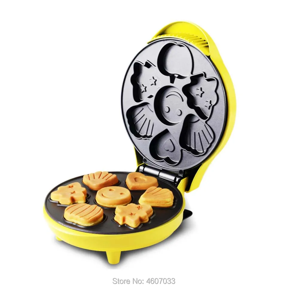 

Electric Cake Maker Automatic Waffle Bread Machine Sandwich Iron Toaster Baking Breakfast Pan Oven 220V EU AU plug