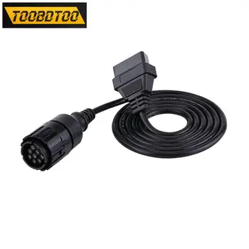 

Diagnostic Cable 10 Pin For COM D For BMW 10Pin To 16Pin OBD2 OBDII Diagnostic Cable For BMW10 Pin Adaptor Motorcycles Motobikes