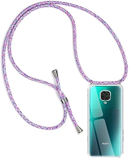 Strap Cord Chain Phone Case for Xiaomi Redmi Note 10 9S 9 Pro Max 8T 8 7 6 5 Pro Necklace Lanyard Coque For Red MI 8 9 9T Pro