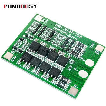 

10pcs 3S 25A Li-ion 18650 BMS PCM Battery Protection Board BMS PCM With Balance For li-ion Lipo Battery Cell Pack Module