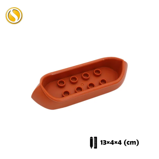 Trailer Car model Airplane Big Building Blocks Vehicle Accessory Compatible Classic Assemble Bricks Children DIY Toys Girl Gift CHE006