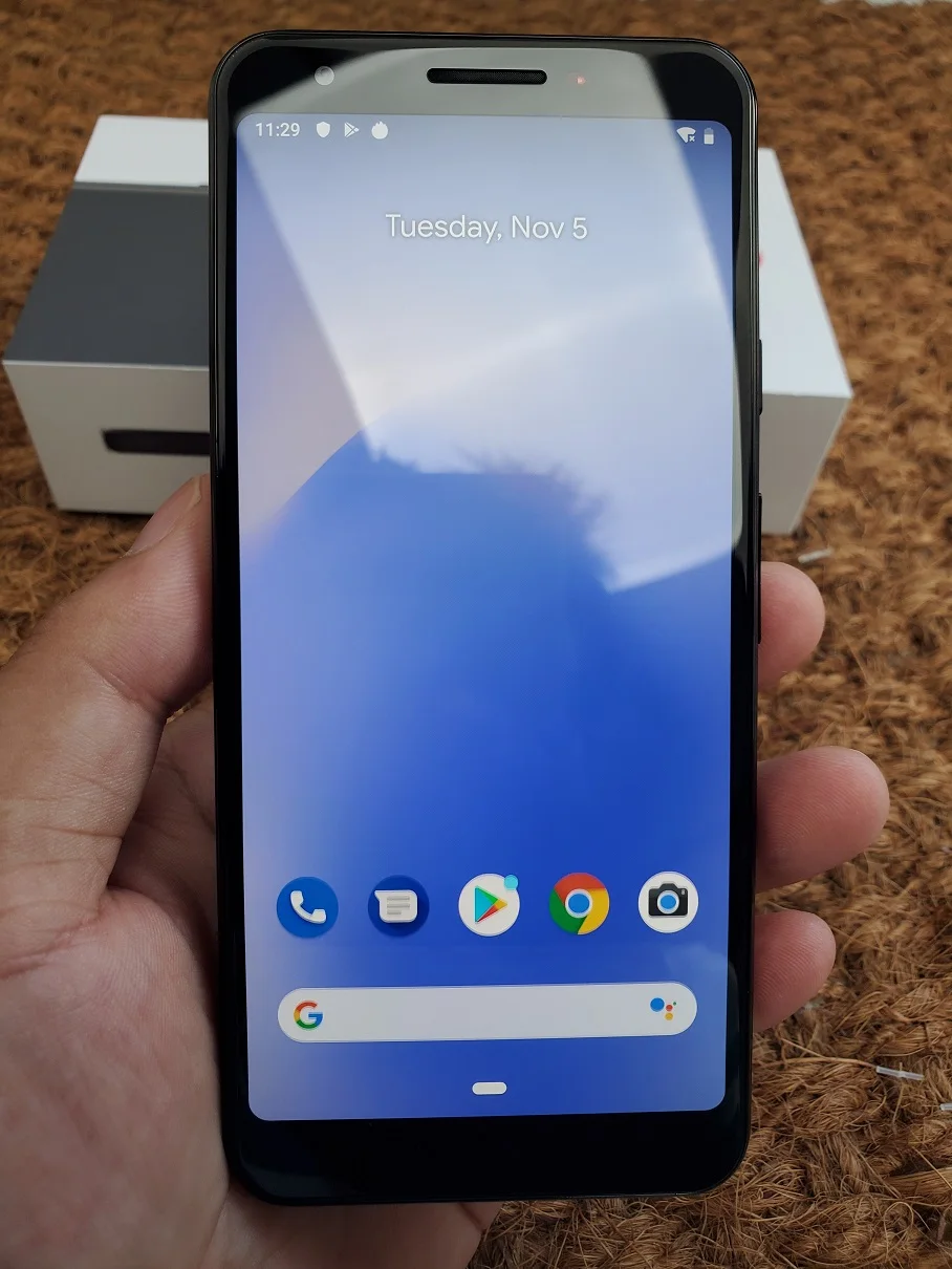 Google pixle 3A мобильный телефон 4G LTE 4 Гб ОЗУ 64 Гб ПЗУ 5,6 дюймов Android 9,0 Snapdragon 670 смартфон
