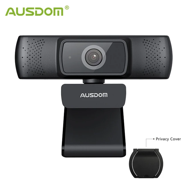 AUSDOM AF640 Full HD 1080P Webcam Auto Focus with Noise Cancelling Microphone Web Camera For Windows Mac 1