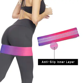 

Yoga Resistance Exercise Bands Thick Wide Non-Slip Workout Stretching Straps Belt for Home Office Gym Fitness Exercise