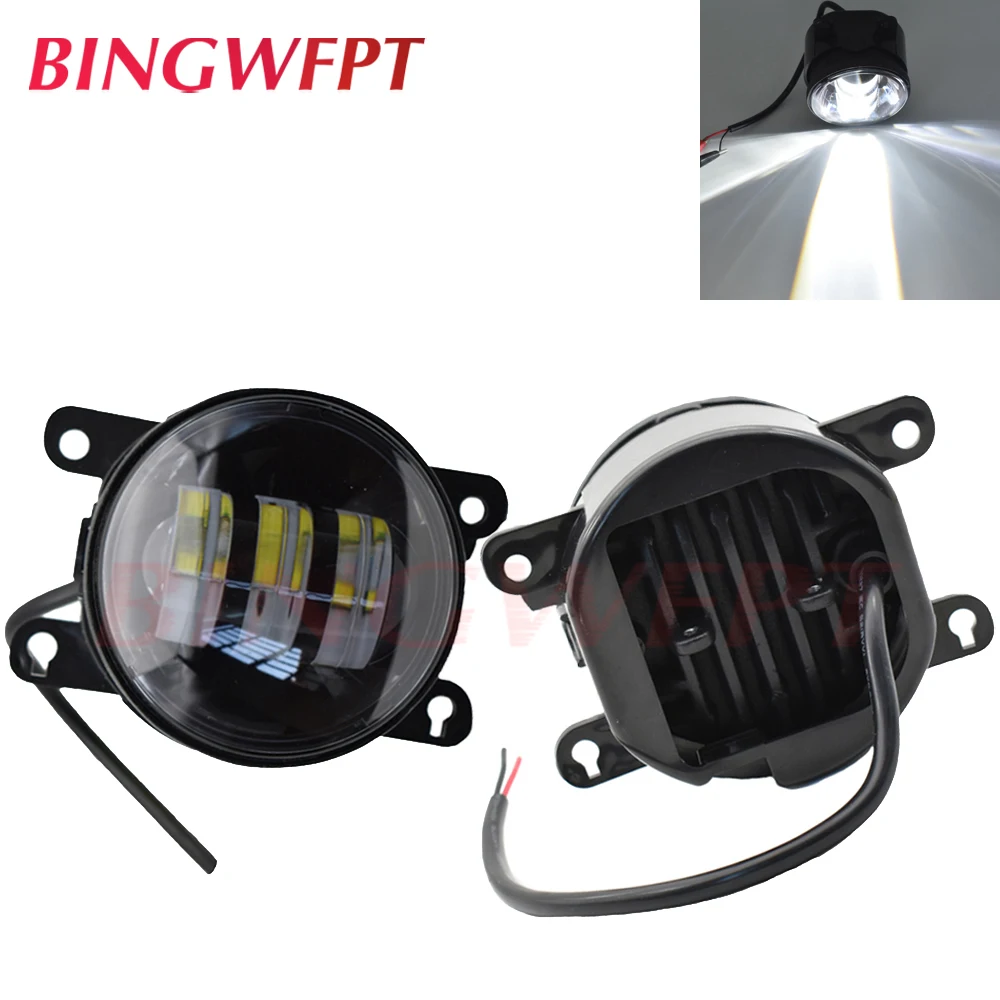 

2pcs/pair LED fog Lights For Mitsubishi Colt CZC Convertible (RG) 2006-2009 For Mitsubishi Pajero 4/IV 2007-2015 For Outlander