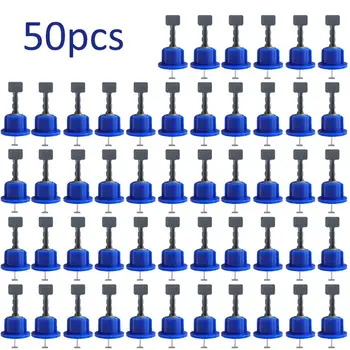 

50Pcs Leveling System Kit For Tile Flat Ceramic Floor Wall Construction Tools Reusable Tile Leveling System Kittile
