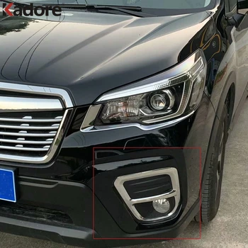 

Front Fog Light Lamp Cover Trim For Subaru Forester SK/Limited 2019 2020 2021 5th Ge Backing Black Car Foglight Frame Trims
