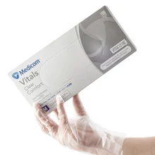 100 шт CPE одноразовые перчатки для еды