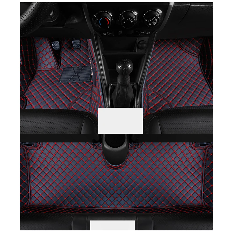 Lsrtw2017 кожаный автомобильный коврик для toyota vios yaris седан 2003- 2004 2005 2013 2012 2011 ковер
