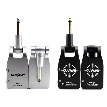 

2.4G Wireless 50M Range Guitar Transmitter System Rechargeable Audio Transmitter Receiver USB Rechargeable Guitar Accessaries