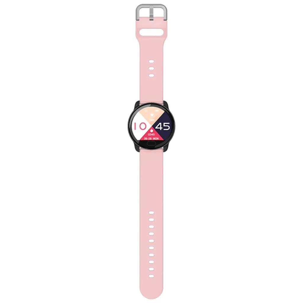 Для samsung galaxy watch K9 цветной экран мониторинг сердечного ритма Смарт-часы водонепроницаемый браслет bip amazit браслет