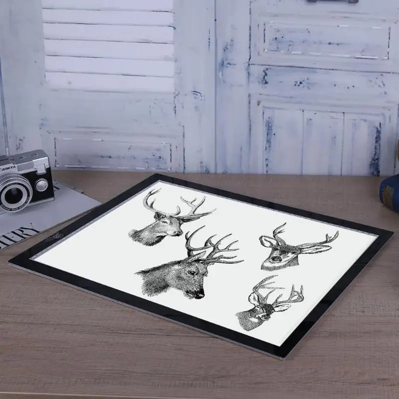 Цифровой планшет A3 A4 A5 GraphicTablet для рисования знак дисплей Панель светящийся трафарет Графический художник тонкая доска для рисования свет Цифровой планшет A3 A4 A5 GraphicTablet для рисования знак дисплей Панель светящийся трафарет Графический художник тонкая доска для рисования свет