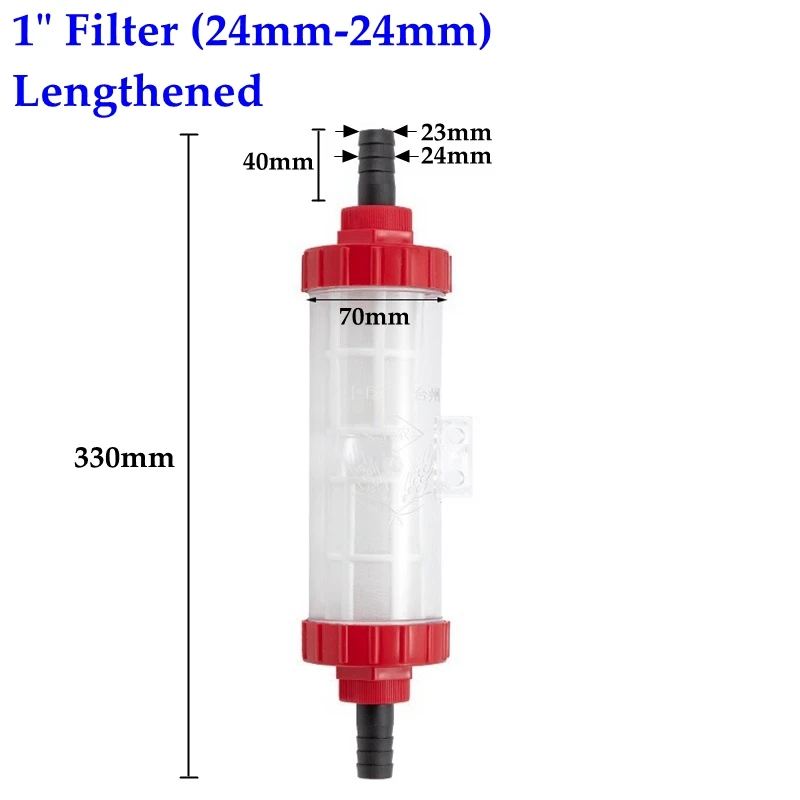 14~25mm Different Types Pump Filter High Pressure Clean Machine Screen Strainer Irrigation Sprayer Absorbent Water Filters 