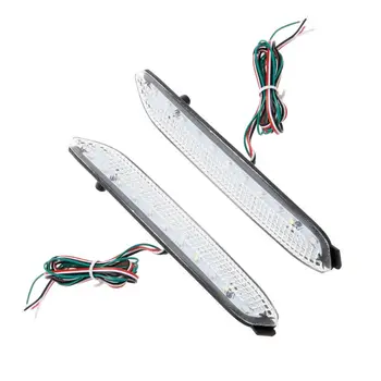 

2Pcs LED Tail Braking Lamp Brake Rear Bumper Reflector Warning Stop Light For Toyota Camry 2009 2012 Innova/ISF/GX470/RX300