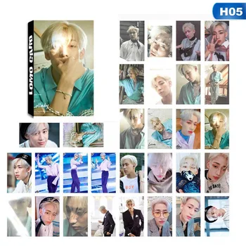 

30pcs/set You Fashion GOT7 Album LOMO Cards New Fashion Self Made Paper Photo Card Stationary Set