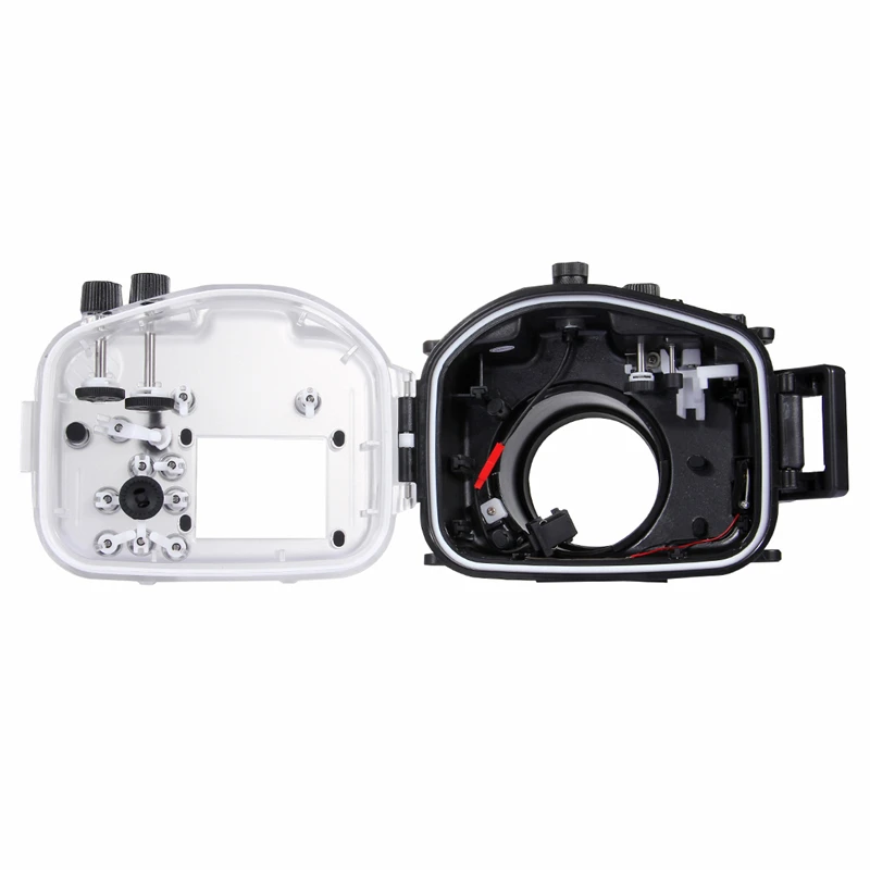 for Sony A7 II A7R II Underwater Swimming Diving Case Waterproof Camera Housing Case 40m 1560inch 130ft Depth