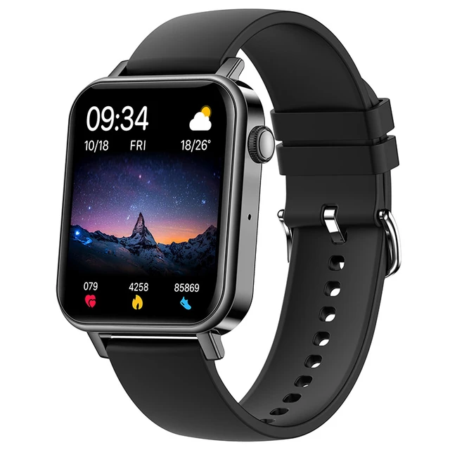 Montre connectée Pour Homme, Écran Tactile HD, Bluetooth, Appels,  Personnalisé