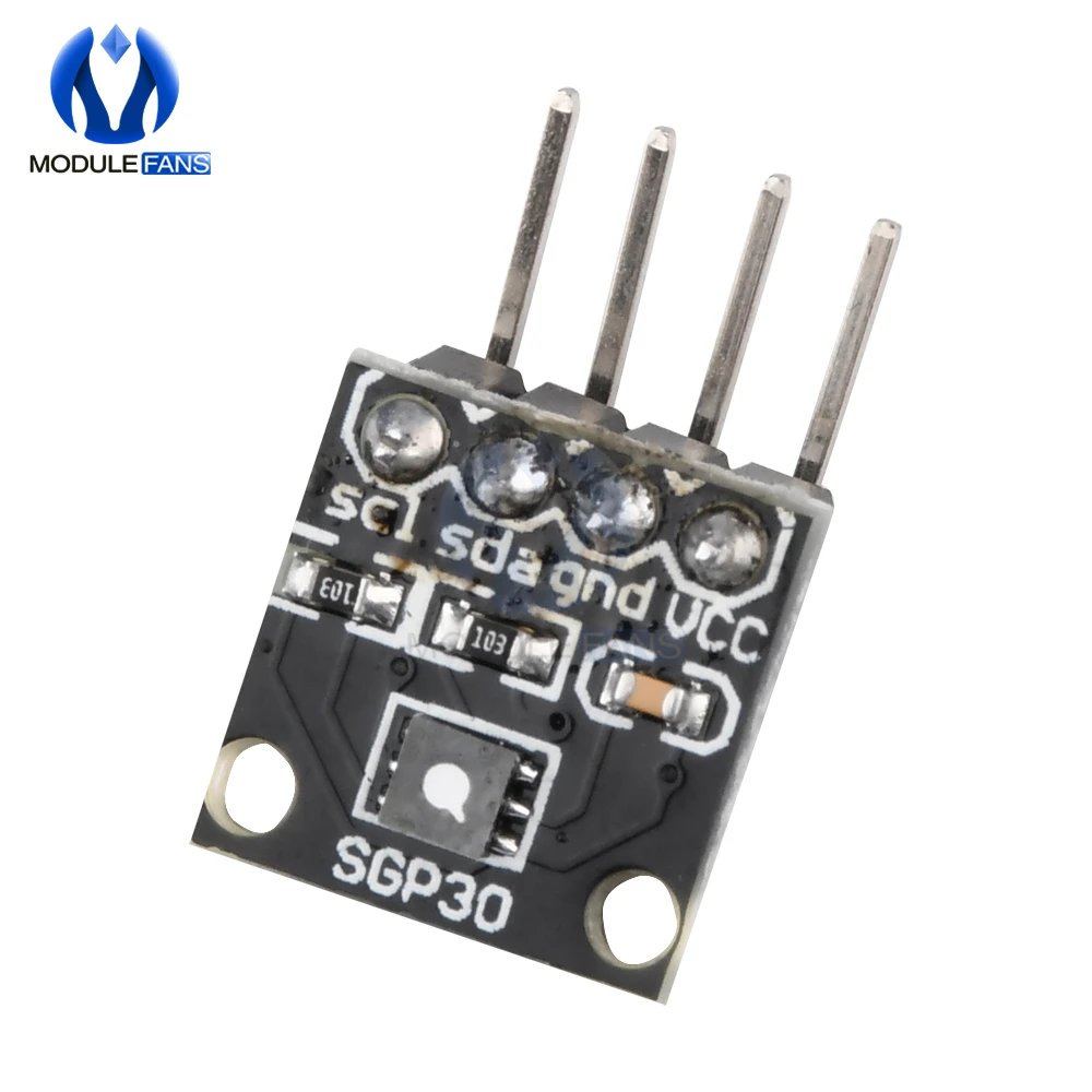 Датчик газа SGP30 eCO2 TVOC модуль IIC I2C интерфейс для измерения воздуха в помещении