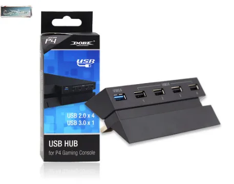 5 концентратор usb-порт для PS4 высокоскоростная консоль расширительный сплиттер зарядное устройство адаптер(1 USB3.0 и 4 USB2.0