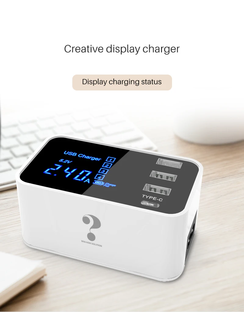 4 порта usb Адаптер hub Быстрая зарядка розетка smart модные портативное зарядное устройство для путешествий для samsung huawei LG Lenovo Xiaomi