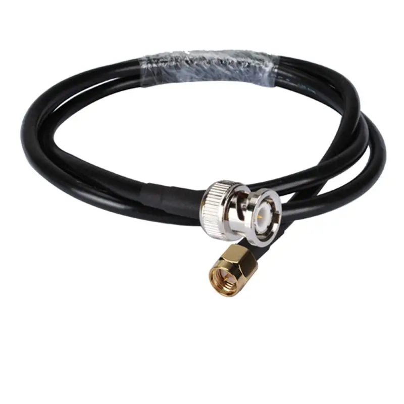 

Superbat BNC Plug to SMA Male Pigtail Cable RG58 100cm for Audio Wireless Antenna