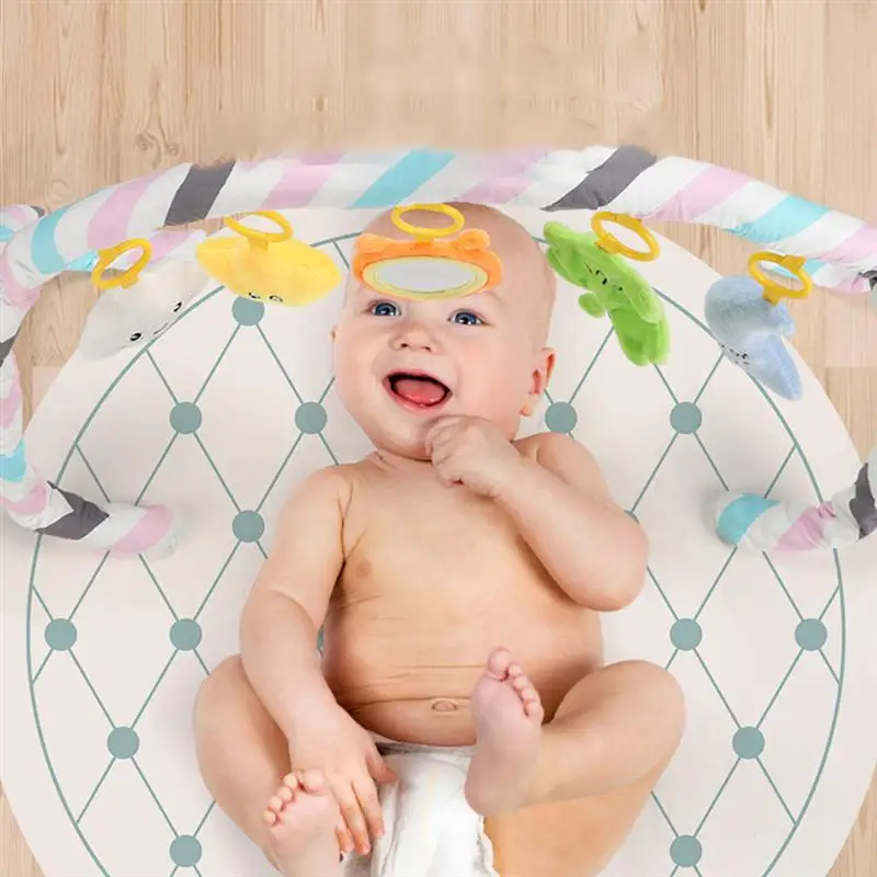 Baby Travel Play Arch Stroller Crib Accessories Pram Adorable Activity