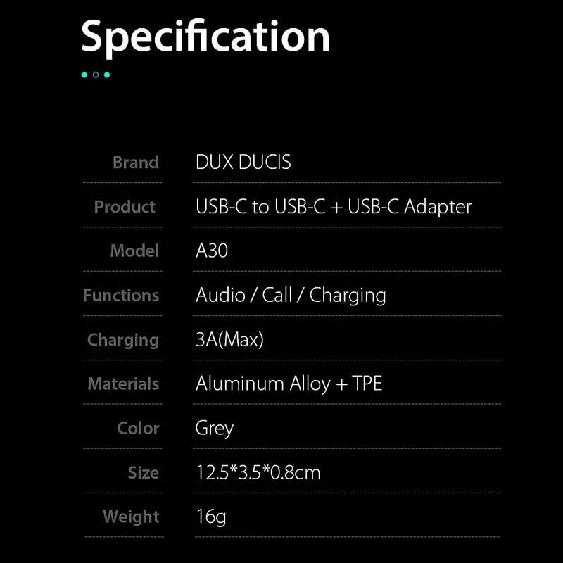 PD TYPE-C для TYPE-C адаптер/зарядное устройство и разъем для наушников разветвитель/адаптер для наушников для телефона/планшета/ноутбука