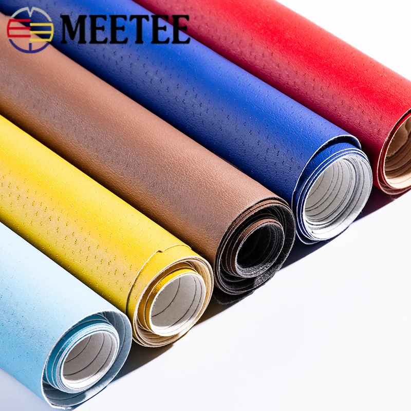 

Meetee 95X137cm 0.5mm Thick PU Synthetic Leather Fabric Sofa Home Imitation Leather DIY Bags Decoration Crafts Accessories SL019