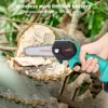 4in Mini Electric Saw Chainsaw 12V For Fruit Tree Woodworking Garden Tools With Batterys Hand Held Wood Cutters ► Photo 2/6