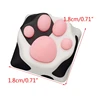 ABS Silicone Cat Paws Pad Mechanical Keyboard KeyCaps for cherry MX Switches 1XCB ► Photo 2/6