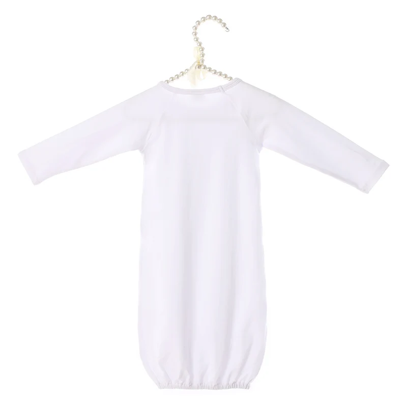Kaiya Angel/платье для сна новорожденных унисекс однотонное хлопковое платье с