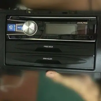 

Universal Storage Box Auto Interior Inner Double Din Pocket Cup holder