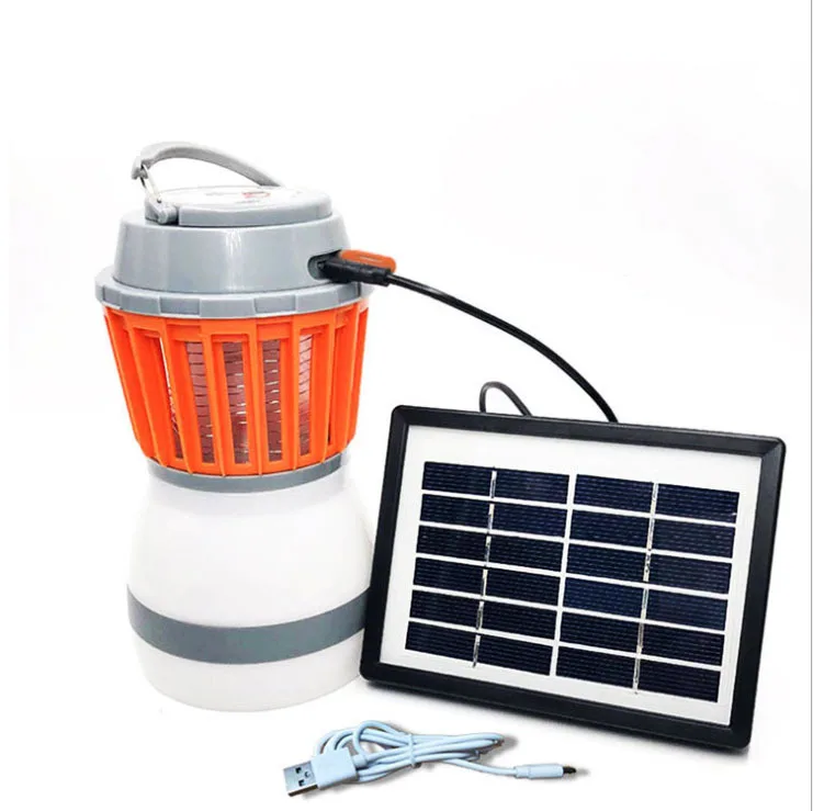 

2019 Solar Household Insect-repelling Lamp USB Chargeable Mosquito Repellent Useful Product Waterproof Outdoor Mosquito Killing