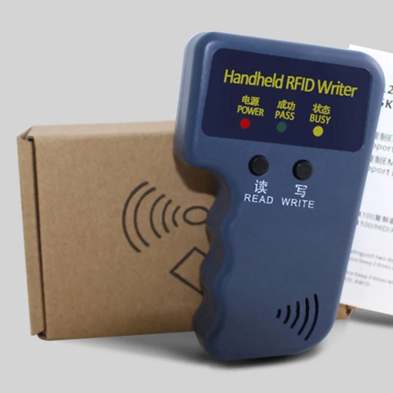 Ручной 125 кГц RFID Дубликатор копировальный аппарат писатель программист ридер+ ключи+ карты EM4305 T5577 перезаписываемый ID KeyfobsTags карта