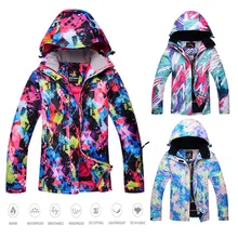 Уличный толстый теплый лыжный костюм для женщин и мужчин водонепроницаемый ветрозащитный лыжный Сноубординг куртка/брюки зимние костюмы Спортивная одежда