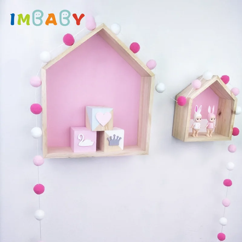 IMBABY войлочный шар украшение в виде струн для детской комнаты подвеска тройника