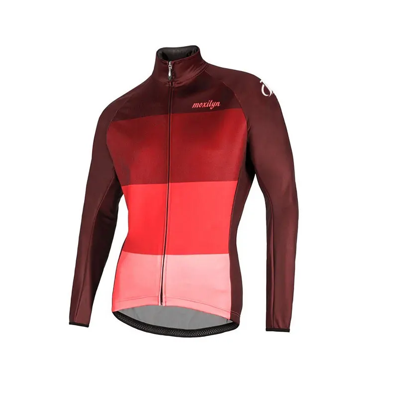 Moxilyn одежда для горного велосипеда Ropa Ciclismo, Джерси для велоспорта, Флисовая теплая зимняя одежда для велоспорта, одежда для велоспорта с длинным рукавом - Цвет: no fleece jersey 1