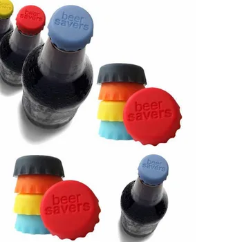 

12 Pcs/set Candy Color Silicone Beer Bottle Cap Reuse Colorful Leak Free for Wine Beer Beverage Bottle Stopper Cover Party Favor