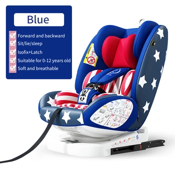 

Child Safety Seat Car Booster Baby Car Seat 360 Degrees For Boys And Girls