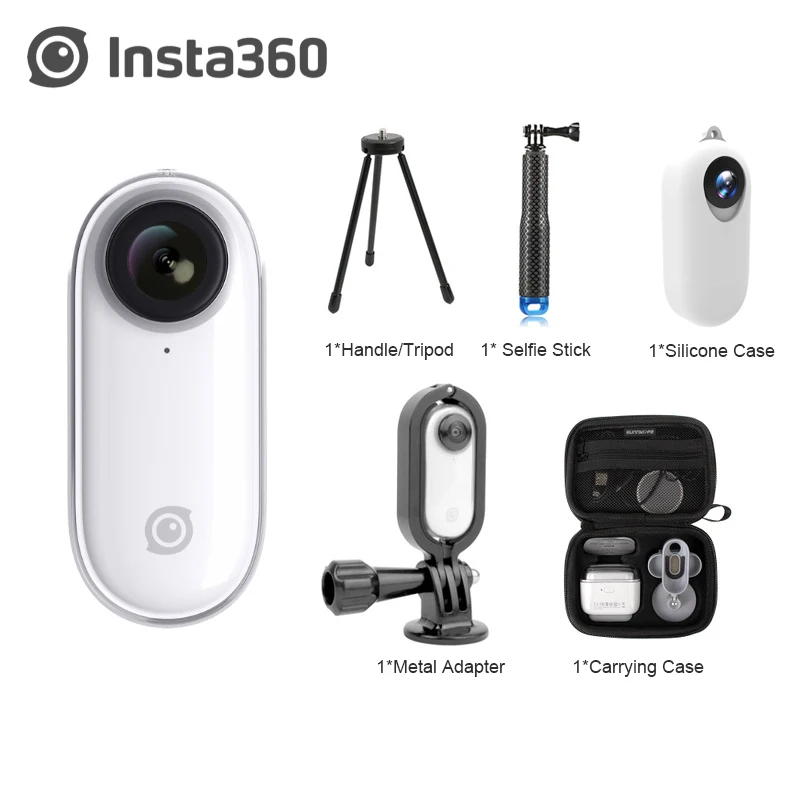 set7 Insta360 GO новая Экшн-камера AI с автоматическим монтажом без рук Insta 360 Go самая маленькая стабилизированная камера для iPhone и Android - Цветной: set7