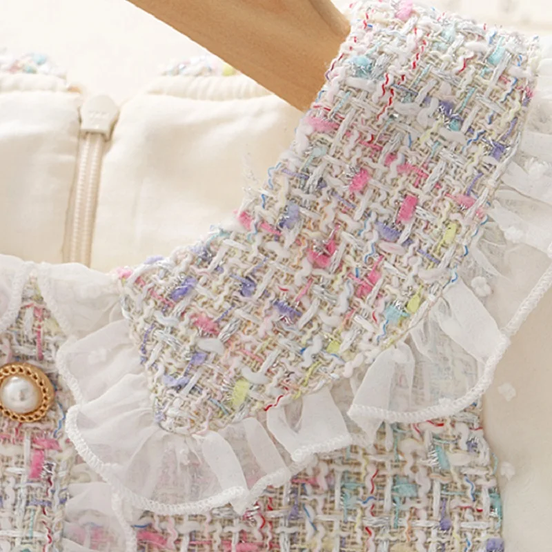 Baby Girls Dresses Spring Autumn Puffle Sleeve Kids Princess Clothes for 6 8 10 12 Years kids clothes princess costume girls dress