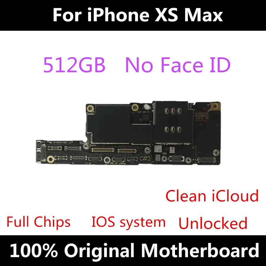Полнофункциональная материнская плата для iPhone XS с/без Face ID Заводская