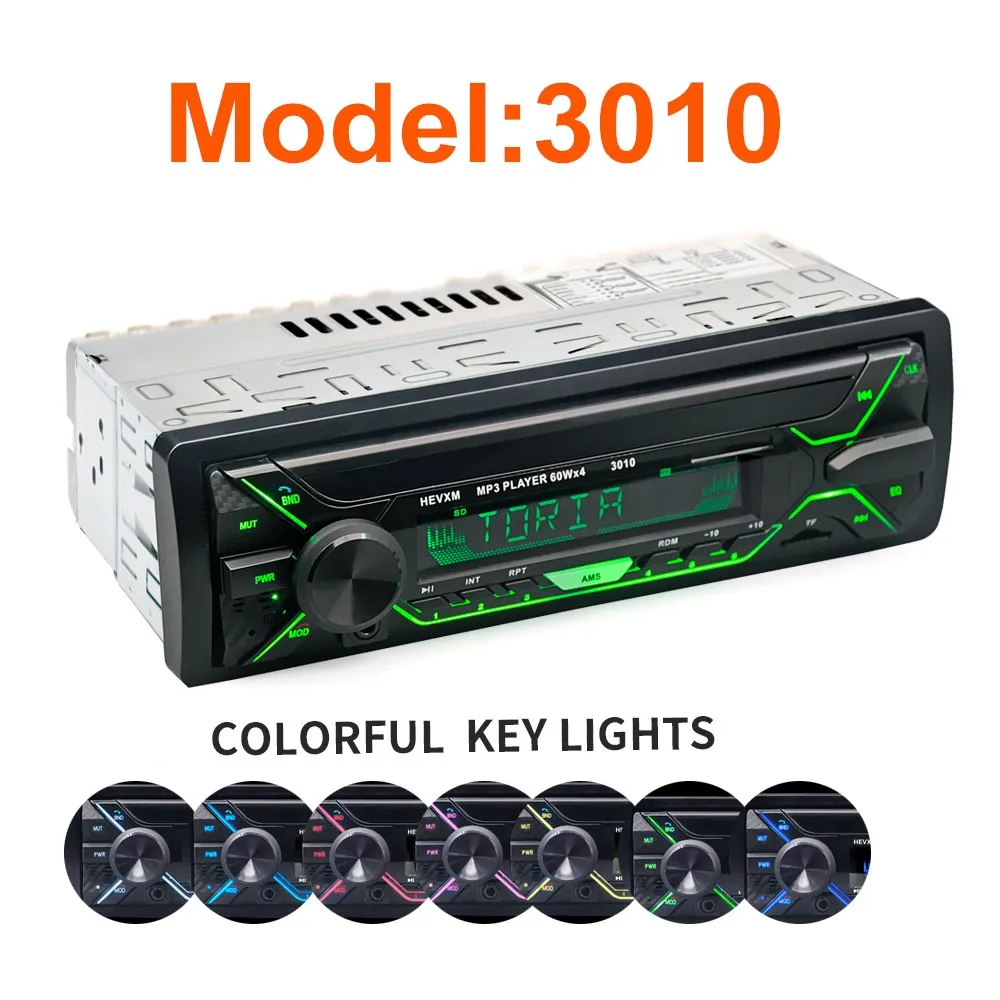 Bluetooth Авто mp3 плеер мультимедийная система 87 5 108 0 МГц fm радио с пультом