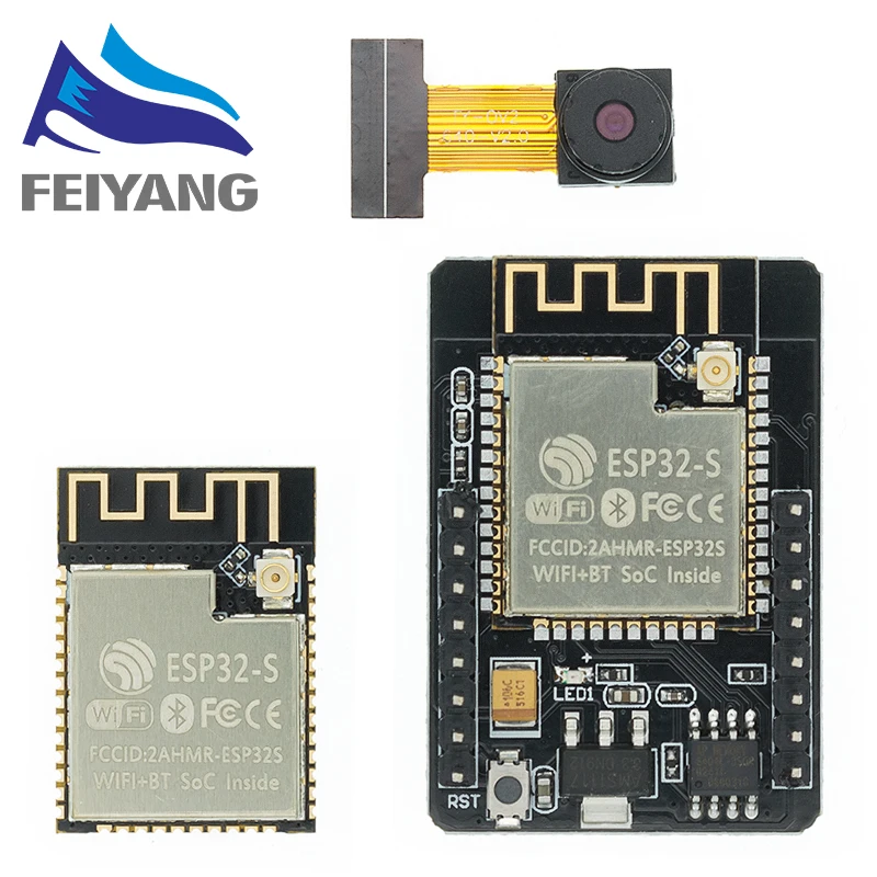 10 шт. ESP32 CAM ESP 32S WiFi модуль серийный к макетная плата 5 в Bluetooth с OV2640