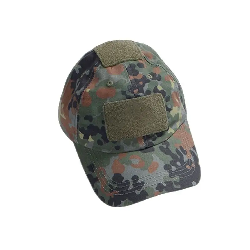 

Outdoor Sports German Jungle Spotted Military Fan Camouflage Tactical Baseball Cap Adjustable Size