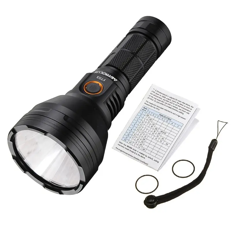 Astrolux FT03 XHP50.2 4300lm 735m NarsilM v1.3 USB C перезаряжаемый 2A 26650 21700 18650 светодиодный фонарик