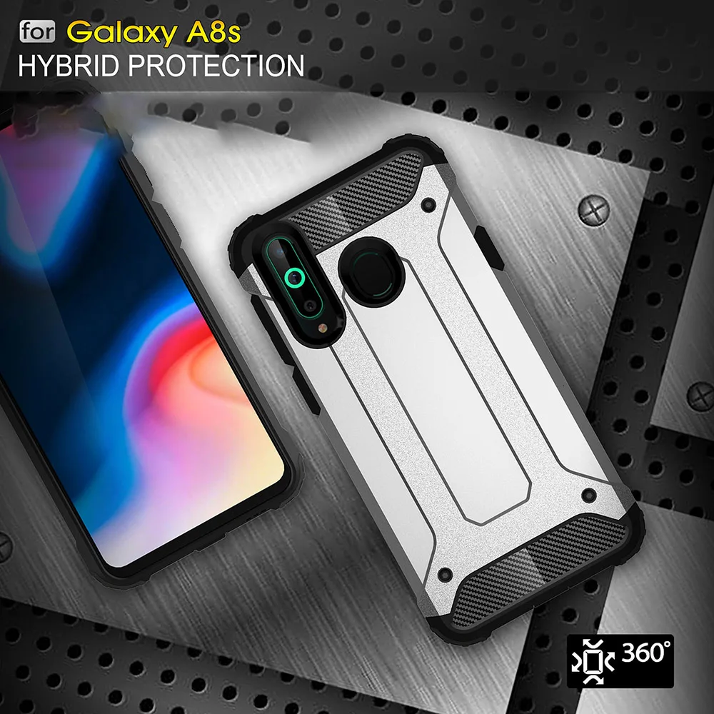 10 шт. чехол для Samsung A9 Star Pro Lite A8S A8 плюс A6S A6 плюс A750 A320 A520 A720 A310 A510 A710 сверхпрочный защитный чехол
