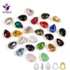 YANRUO Fancy Rhinestones Glass Drop Pear Diamond Stones for Crafts Sewing Ornaments Bright for Accessories ► Photo 1/6