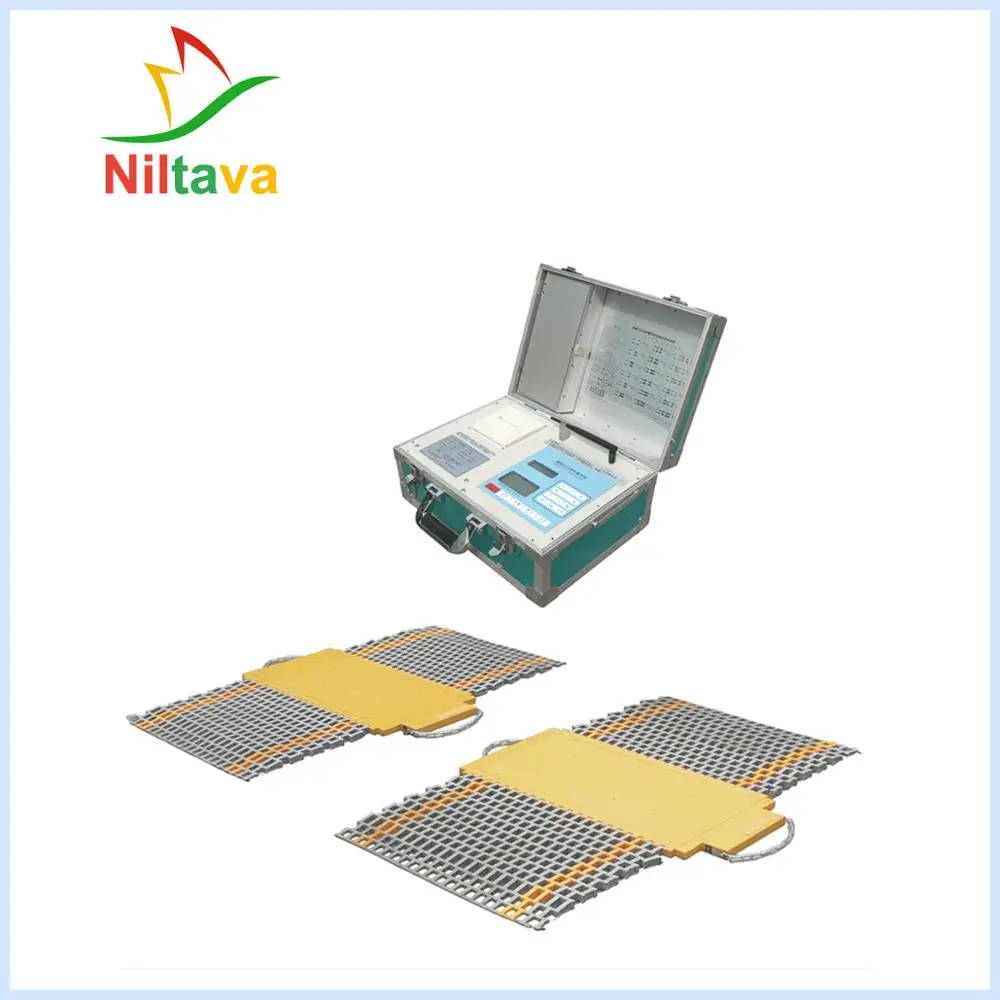 

YE3W Wireless axle scale wireless mobile vehicle weighing scales AND portable vehicle weighing instrument